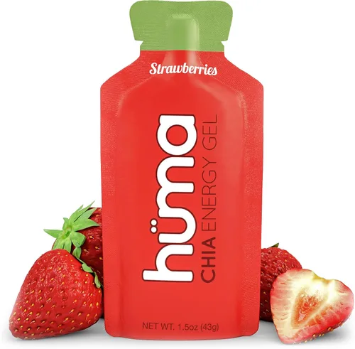 Vista 14 de Gel energético Huma Chia Energy Gel, 24 unidades, 1 Geles energéticos amigables con el estómago de comida real