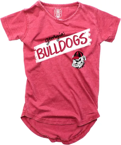 Vista 57 de Wes and Willy NCAA - Camiseta Burnout para niñas S/S