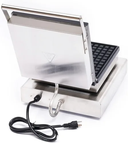 Vista 5 de Máquina de gofres antiadherente, gofres esponjosos estilo restaurante en menos de 5 minutos, fácil de limpiar y limpiar, máquina para hacer gofres