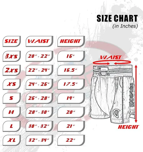 Vista 2 de FARABI Pro Boxeo Muay Pantalones cortos de combate para boxeo MMA Muay Thai Fight Shorts