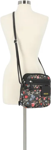 Vista 5 de Multisac Mini bandolera MultiSac North South con cremallera alrededor para mujer