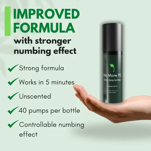 Vista 13 de Spray de retardo desensibilizante para hombres de 0.2 fl oz (40 bombas), espray de retardo de control de clímax sin perfume con efecto adormecedor