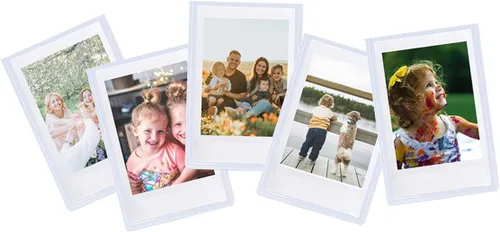 Vista 9 de Orga'Neat - Marco de fotos magnético de 2 x 3 para refrigerador de Fujifilm Instax Mini película instantánea, marcos magnéticos para nevera, pequeño