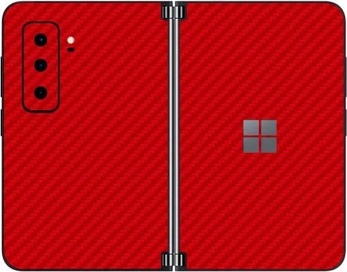 Vista 68 de SopiGuard Skin para Microsoft Surface Duo 2 2ª generación de borde a borde de paneles delanteros y traseros de vinilo (piedra de ladrillo)