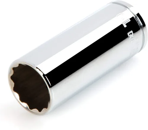 Vista 45 de TEKTON Unidad de 3/8 pulgadas x 1 pulgada de profundidad de 12 puntos de enchufe SHD13225