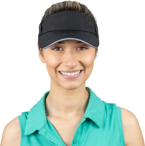 Vista 3 de TrailHeads Sombrero con visera solar para mujer, para correr, golf y tenis - Reciclado