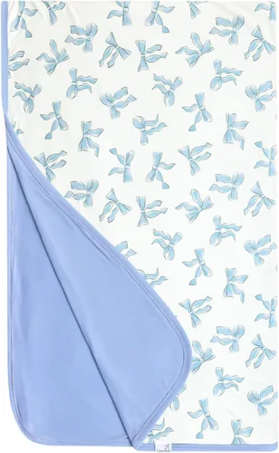 Vista 6 de Copper Pearl Manta de bebé jumbo de 3 capas: edredones suaves para niños y niñas Transpirable, acogedora, manta para niños pequeños Edredón