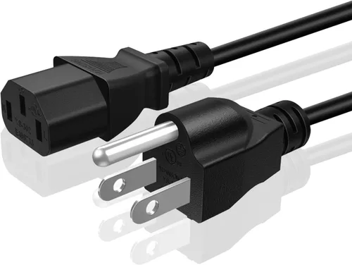 Vista 10 de Cable de alimentación universal TNP - NEMA 5-15P a IEC320C13, cable de alimentación, enchufe conector, negro, LYSB01JOT6HAY-CMPTRACCS