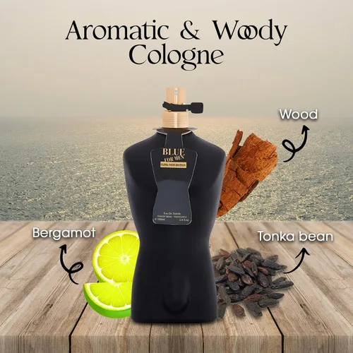 Vista 6 de AFLUXE Set de Perfume para Hombre, 4 Piezas EDP & EDT Collection-5