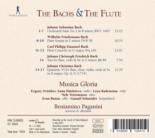 Vista 2 de Bachs Flute
