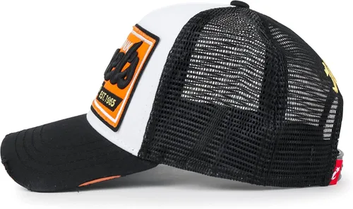 Vista 3 de ililily Gorra de béisbol vintage con bordado de Howels prémium