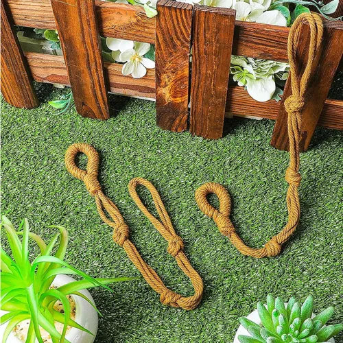 Vista 8 de Extensores conectables para colgar plantas, extensor de cuerda duradera para macetas, baños de pájaros, adornos decorativos, extensor de gancho
