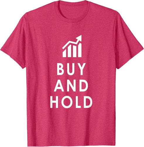 Vista 10 de Stocks Investing Buy and Hold Investor T-Shirt Asphalt Grey
