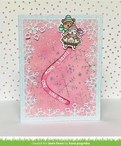 Vista 3 de LAWN FAWN Snow One Like You Cortes de césped personalizado Troquel