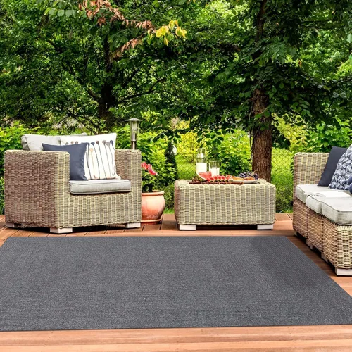 Vista 42 de Superior Alfombra de área grande para interiores y exteriores, reversible, trenzada, decoración del piso del hogar para sala de estar, cocina