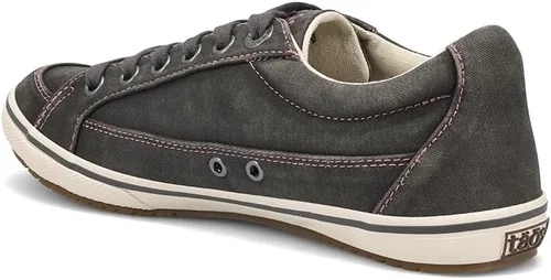 Vista 3 de Taos Footwear Moc Star - Zapatos deportivos para mujer Grafito envejecido.