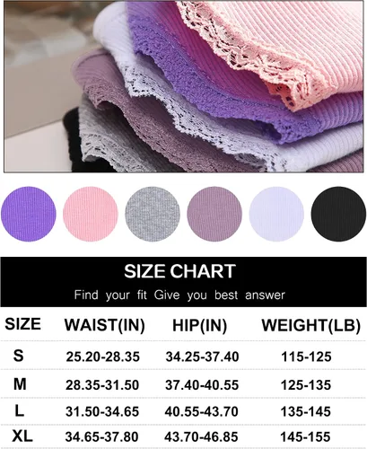 Vista 4 de FINETOO Tangas ajustables para mujer, ropa interior de algodón de baja altura con espalda en T, tangas sexy con ribete de encaje, transpirable