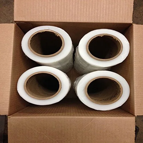 Vista 2 de The Boxery King18 4 rollos de envoltorio resistente, extensible, 18 pulgadas x 375 pies cada uno