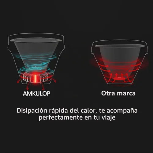 Vista 4 de Linterna de cabeza superbrillante Amkulop, linterna de cabeza recargable USB C con pantalla LCD de potencia, faro impermeable para la frente, sensor