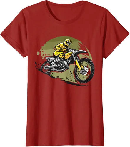 Vista 79 de Camiseta de motocross Supermotard Enduro, Negro, S