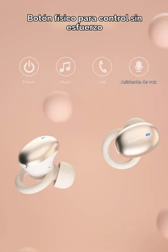 Vista 7 de 1MORE Elegantes auriculares intrauditivos inalámbricos – Bluetooth – 6.5 horas de batería – Carga rápida de 15 minutos para 3 horas de uso – Funda