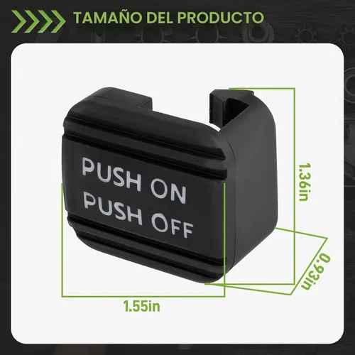 Vista 2 de Almohadilla de Pedal de Freno de Estacionamiento Compatible con Nissan Compatible con Altima Compatible con Maxima Compatible con Pathfinder