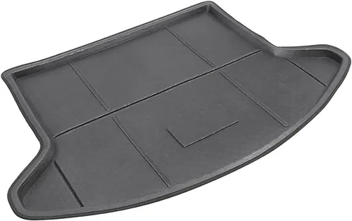 Vista 5 de Tapete de maletero para bandeja de carga trasera compatible con Mazda CX-5 2013 2014 2015 2016 negro