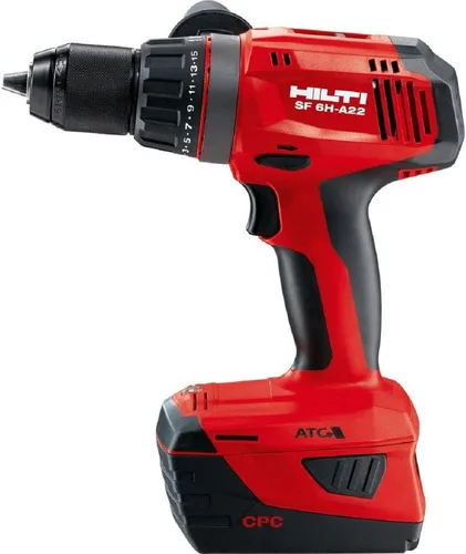 Vista 5 de Hilti SF 6H-A22 Taladro martillo inalámbrico de iones de litio de 1/2 pulgada (solo cuerpo de herramienta)