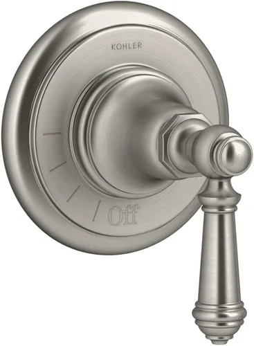 Vista 3 de KOHLER T72771-4-BL Artifacts Mastershower Control de volumen válvula de ajuste con palanca de manija, negro mate