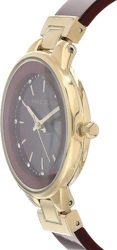 Vista 3 de Anne Klein - Reloj de pulsera para mujer con cristales de Swarovski