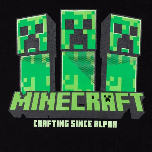 Vista 6 de Minecraft Conjunto de pantalones cortos de rizo francés para niños