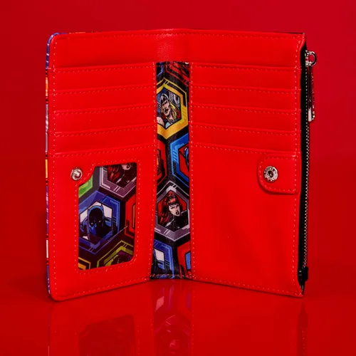 Vista 7 de Loungefly Avengers 60th - Cartera de aniversario que brilla en la oscuridad, exclusiva de Tienda