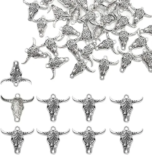 Vista 9 de Colgantes de Esmalte Chapados en Oro Vacas Encantos de Animales Metálicos para Aretes, Collares, Pulseras, Llaveros, Accesorios de Joyería DIY