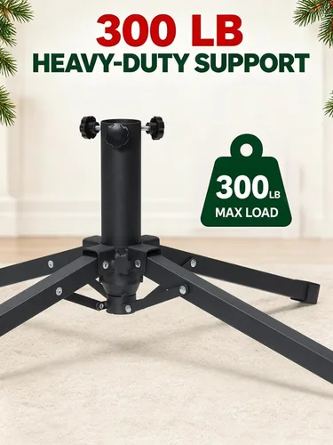 Vista 7 de Soporte para árbol de Navidad para árboles artificiales de 9 a 14 pies