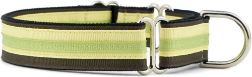 Vista 17 de If It Barks Collar Martingala de 1 pulgada con hebilla de liberación rápida, ajustable, fabricado en Estados Unidos, pequeño, arándano