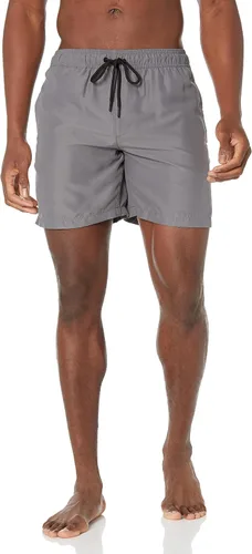 Vista 34 de Amazon Essentials Traje de baño para hombre con forro de malla, bolsillos, cierre de cordón