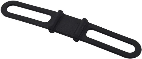 Vista 9 de 5 unids/set bici silicona banda bicicleta faro correa multiusos ciclismo linterna elástica soporte de montaje 5.5 * 1.0 in