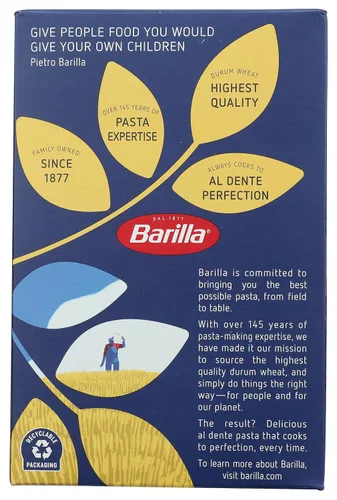 Vista 3 de Barilla Campanelle Pasta, caja de 16 onzas, pasta sin OMG hecha con sémola de trigo duro, pasta certificada Kosher