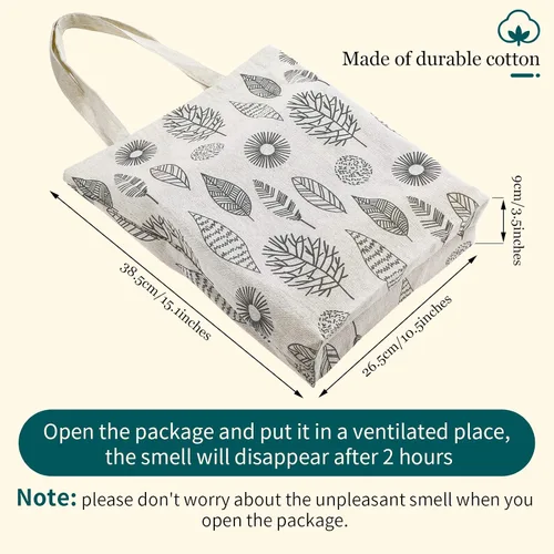 Vista 3 de Weewooday 4 bolsas reutilizables de lona, bolsas de lona reutilizables para compras, bolsas de maquillaje para mujeres