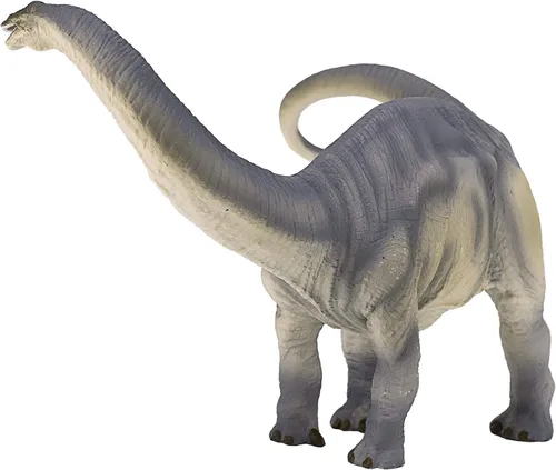 Vista 2 de MOJO Figura de juguete pintada a mano de dinosaurio realista de brontosaurio de lujo