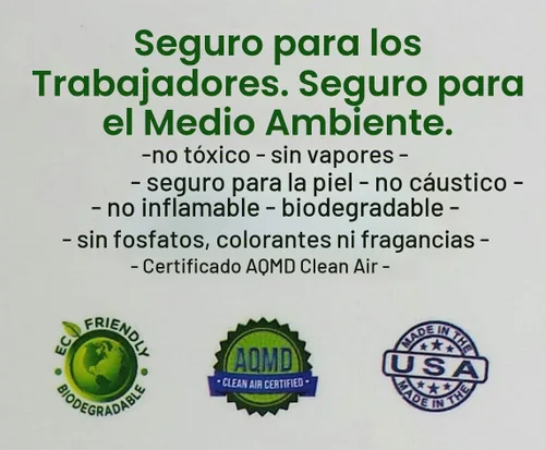 Vista 6 de Limpiador de campana comercial; fórmula concentrada, biodegradable, potente desengrasante, limpieza de fuerza profesional para cocinas industriales