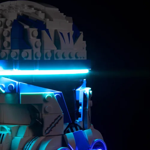 Vista 3 de Kit de luces LED para Lego Captain Rex 75349 Juego de iluminación de conexión USB compatible con Lego 75349 (solo luces, sin modelos Lego)