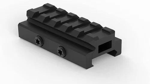 Vista 7 de Monstrum Lockdown V3 Picatinny - Soporte elevador con base de tope de retroceso 2.5 pulgadas de longitud