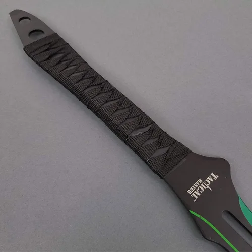 Vista 5 de Machete de fantasía de 27 pulgadas. Cuchillo de hoja fija. Hoja de acero inoxidable 440. Para colección, regalo, camping, deportes al aire libre