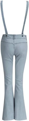 Vista 4 de Black Waist Shirt Korean Men's Jeans Vintage Summer Tops Pants Cotton Men Jeans Clothing Slim Pencil Pants