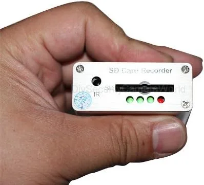 Vista 3 de Mini HD 1 canal Super-Smart Mini DVR, tarjeta SD de la ayuda, compresión video H.264/H.265 en tiempo real