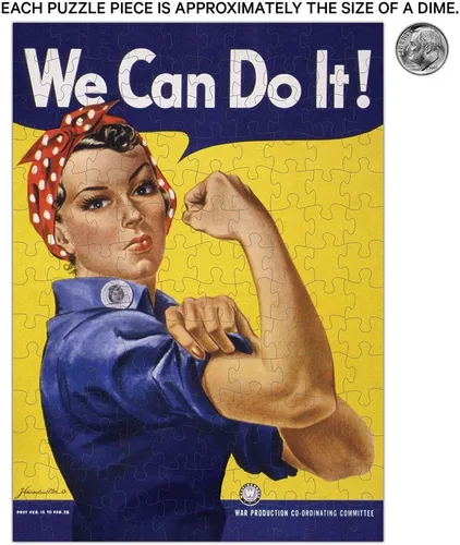 Vista 2 de MiniPix Puzzles - Paquete de 2 rompecabezas - We Can Do It! & Uncle Sam