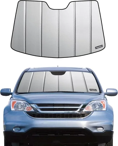 Vista 10 de Pigenius Parasol para parabrisas Honda CR-V 2007-2011, acabado plateado metálico