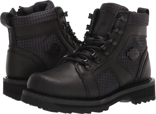 Vista 7 de HARLEY-DAVIDSON FOOTWEAR Botas de motocicleta Hamlyn de encaje de 5 pulgadas para mujer, Negro