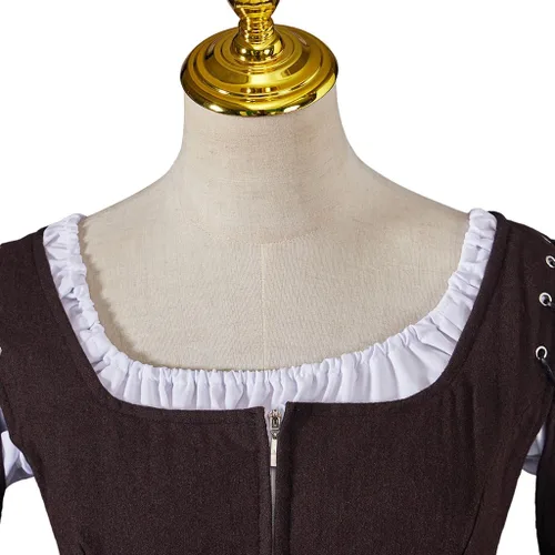 Vista 5 de Vestido de cosplay de Claire Fraser de las Tierras Altas escocesas para mujer de Outlander